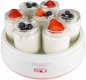 Preview: Wollen Sie probiotischen Joghurt / Naturjoghurt selbst zu Hause herstellen? Hier den Joghurtbereiter Exquisit YM 3101 WEP online kaufen bestellen. Mit diesem Joghurtmaker gelingt Ihnen selbst gemachter Joghurt noch leichter und bequemer.