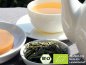 Preview: Bio Lung Ching - Drachenbrunnentee mit sehr gleichmäßigem, flachgepresstem Blatt - Wollen Sie leckeren Kombucha Tee einfach selber herstellen und sicher bestellen? Hier finden Sie alles rund um den idealen Tee für Ihren Kombucha, Herstellanleitungen und l