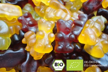 Bio Frucht Bärchen (Gummibärchen) o h n e Gelatine - 500g