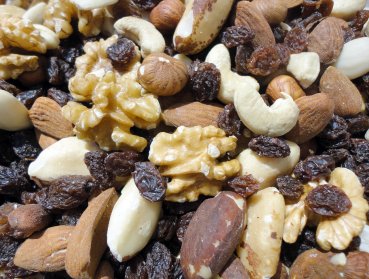 Organic trail mix - Mixture of fruits, various nut kernels and almonds - 250g