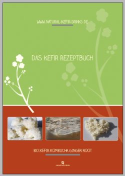 Wonderful 90-pages Kefirbook with detailed tutorial and the best 38 recipes as pdf. e-book (German version)
