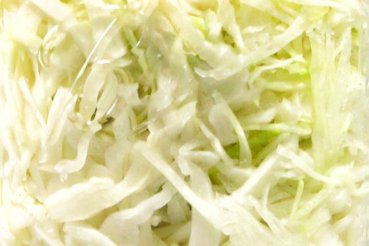 1 Kg raw organic Sauerkraut (fermented white cabbage)
