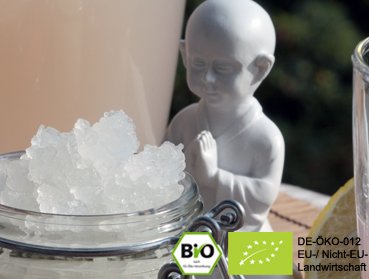 Bio Wasserkefir | Kefir Getränk für 2 Liter (inklusive 60g Japankristalle / Kefirkristalle mit 68-seitigem Fermentations Ratgeber