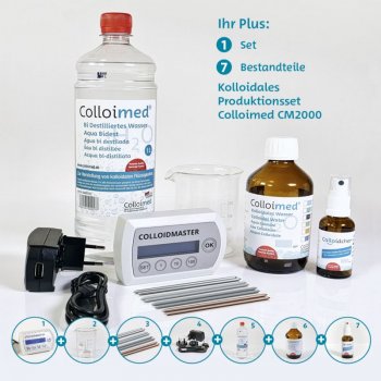 Colloimed automatic colloid generator CM2000 in set | with a lot of accessories