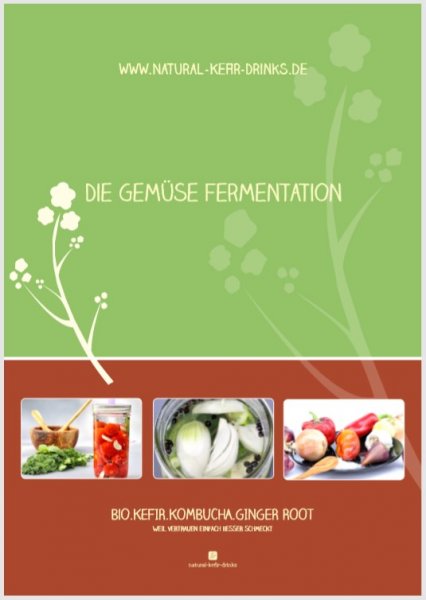 Would you like to make fermente vegetables recipes at home? Here you can the Natural-Kefir-Drinks.de kefir recipes e-book for sauerkraut, kimchi and much more.