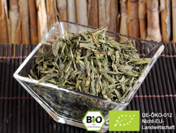 Möchten Sie gern Kombucha selber machen mit diesem leckeren grünen Bio Tee? Hier können Sie Bio China Sencha Tee online sicher kaufen bestellen